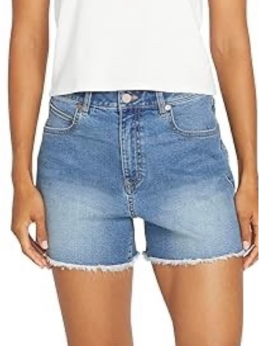 Volcom STN Step High-Rise Jean Shorts